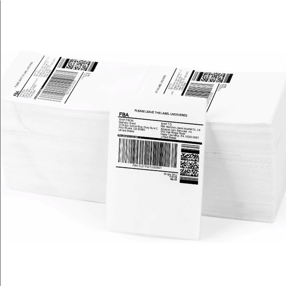 6,000 UPS BRAND PLAIN 4x6 zebra etc  standard ups labels Thermal shipping  4x6 - Picture 5 of 11